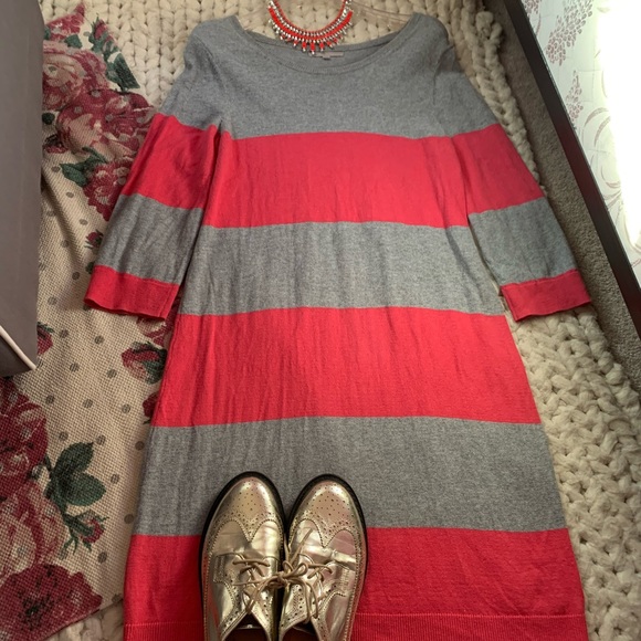 Gap Colorblock Sweater Dress - Picture 2 of 5